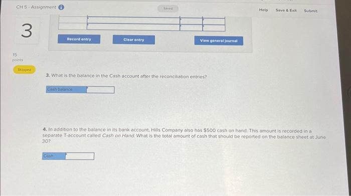 transaction/event, select "No journal entry required" in the first account field.) Journal