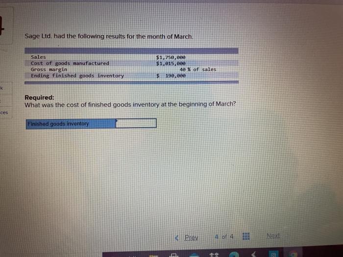 is presented for Phoenix Ltd. for the most recent period 10 points