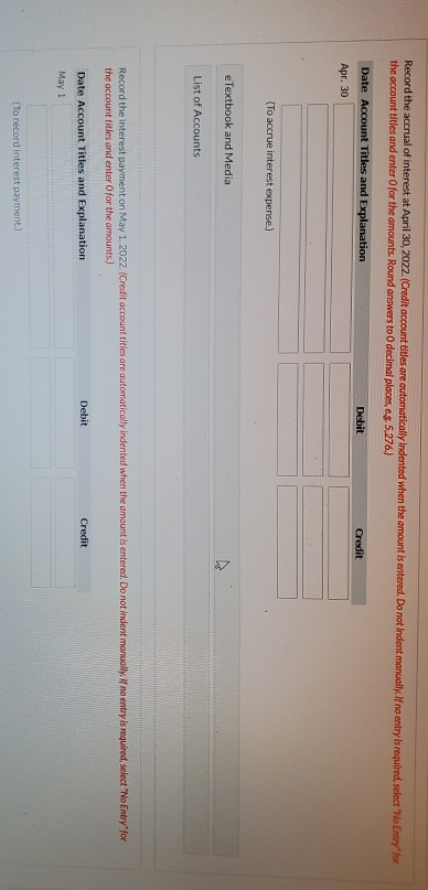 $885,000 of 5-year, 6% bonds at 96. The bonds pay interest annually