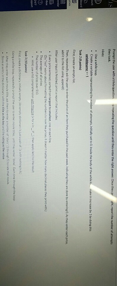  python Prompt the user with a trivia question they took. prepeating