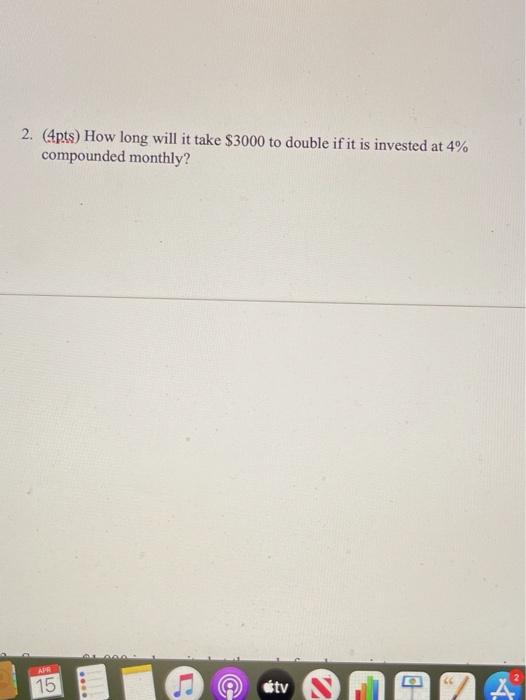  please answer all and show work of how to do it