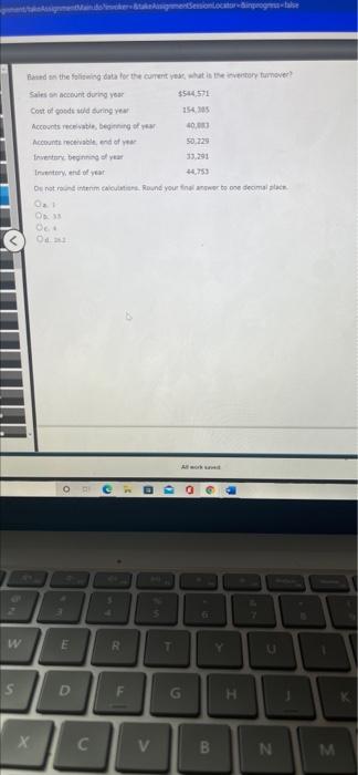  ingegne fed on the following data for the current yet history