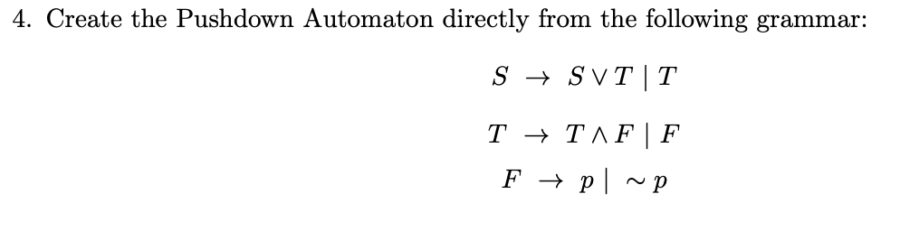 DO NOT COPY AND PASTE OLD QUESTION'S ANSWER 4. Create the Pushdown