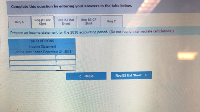 in the tabs below Req C Stmt Sheet Stmt d the events
