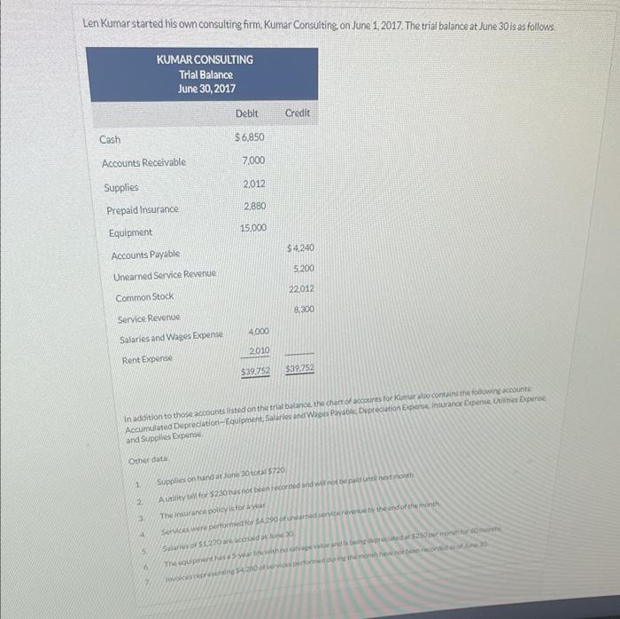  Len Kumar started his own consulting firm, Kumar Consuiting on June