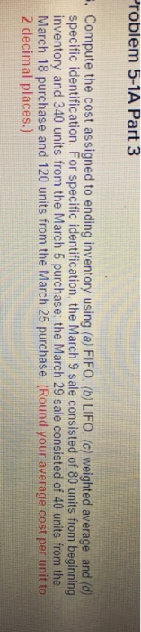  Please do for A, B, and C Compute the cost assigned