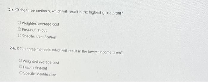number of units purchased and sold throughout each accounting period but applies