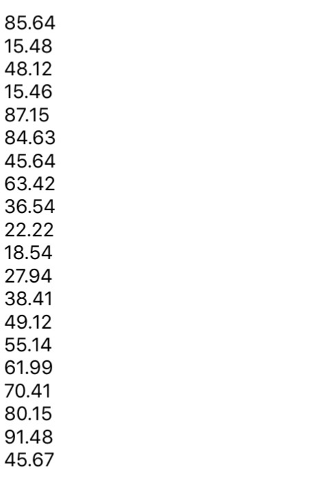 will input values from a file into a one-dimensional array, locate the