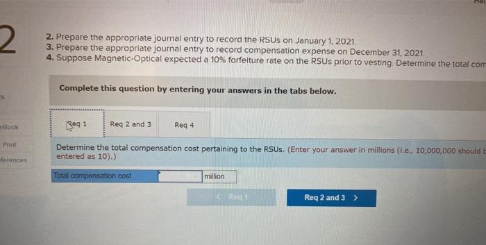 (LO19-1 2.5 Joints Book Magnetic-Optical Corporation offers a variety of share-based compensation