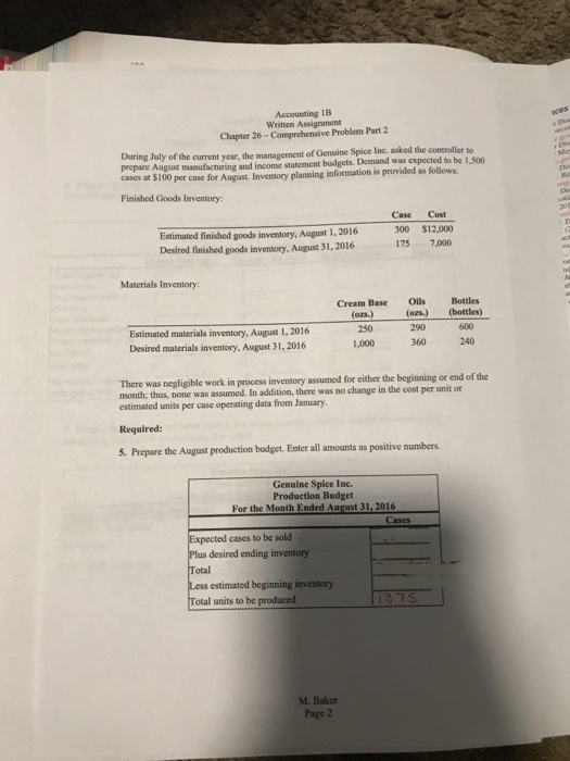 Document 2. Write your name at the top 3. Complete the assignment