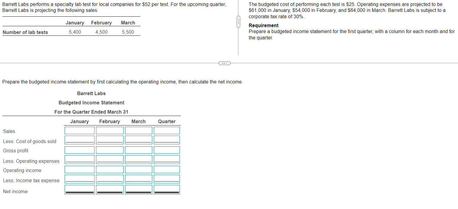  Barrett Labs performs a specialty lab test for local companies for