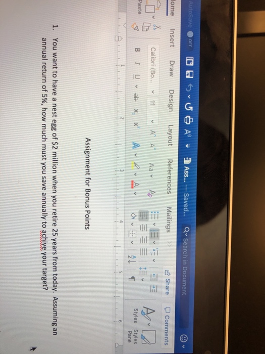  AutoSave OFE DE S U S A = Ass... - Saved...