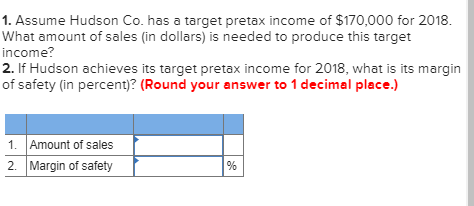 income statement for 2017 HUDSON Co. Contribution Margin Income Statement For Year