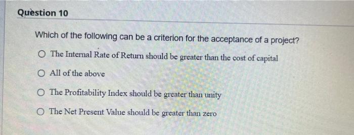 current assets. Positive Negative Excessive Zero Which of the following is a