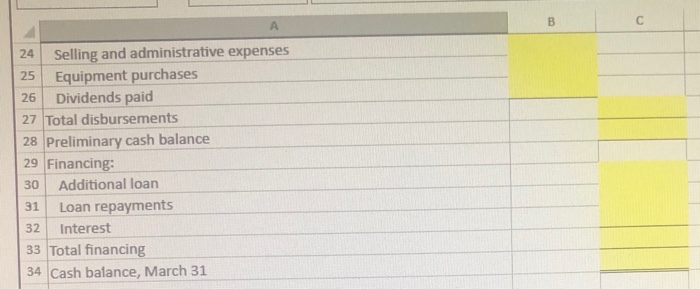 sales: 5 Cash sales 6 Sales on account 7 Total Sales $