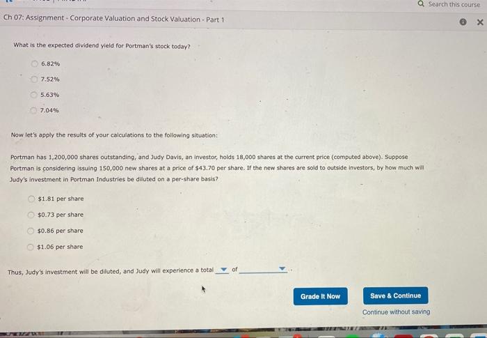 Stock Valuation - Part 1 As companies evolve, certain factors can drive