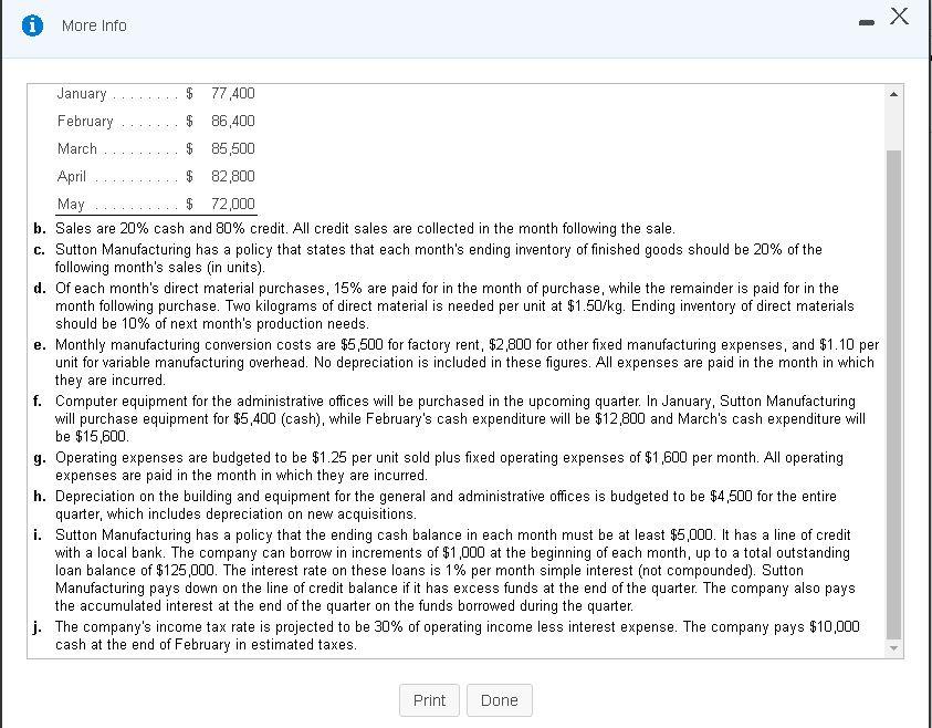 view additional data.) Requirements Requirement 1. Prepare a schedule of cash collections