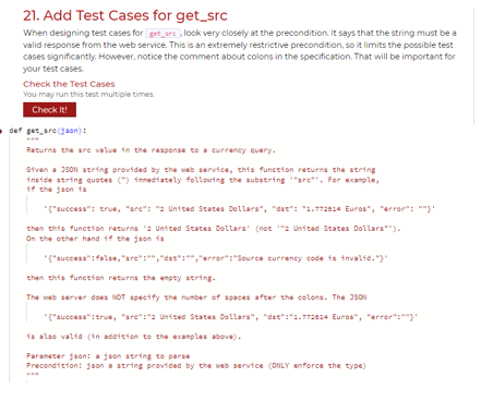  Add Test Cases for get_src When designing test cases for stet_sre,