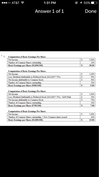 dauted earnings per share situations. ifthere is no preferred stock mentioned, should
