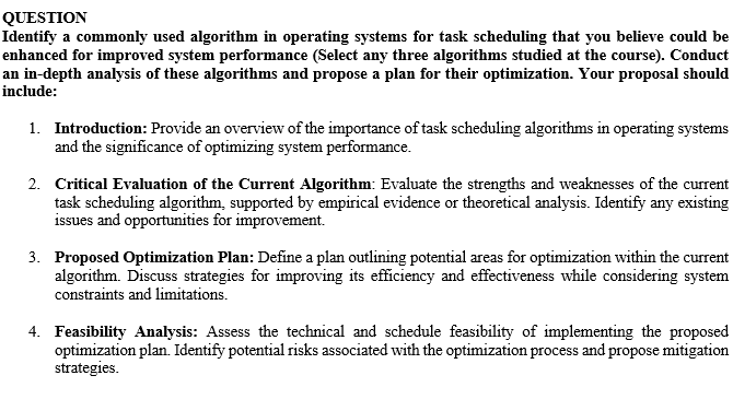  Can this be done using the Round Robin, SJR (Shortest Remaining