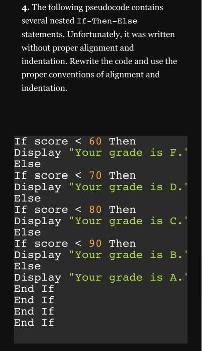 alternative decision structure) that assigns 20 to the variable y and assigns
