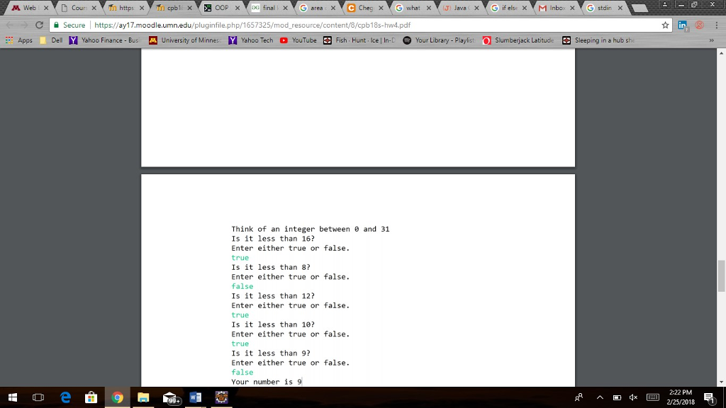 I/O library, return keyword, recursive method call (i.e., calling a method itself