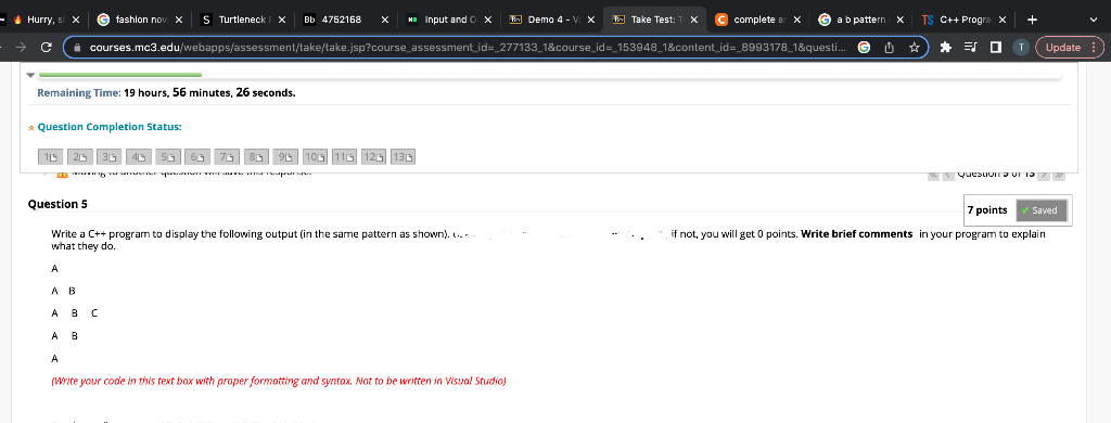  solve using beginners c++ Write a C++ program to display the