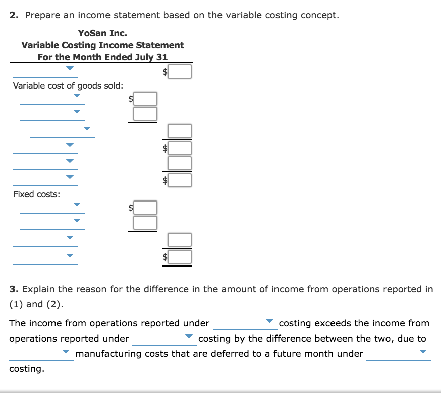operations ended July 31, YoSan Inc. manufactured 8,800 flat panel televisions, of