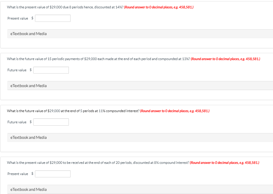 Chapter 6, Question 35 Using the appropriate interest table, answer each of