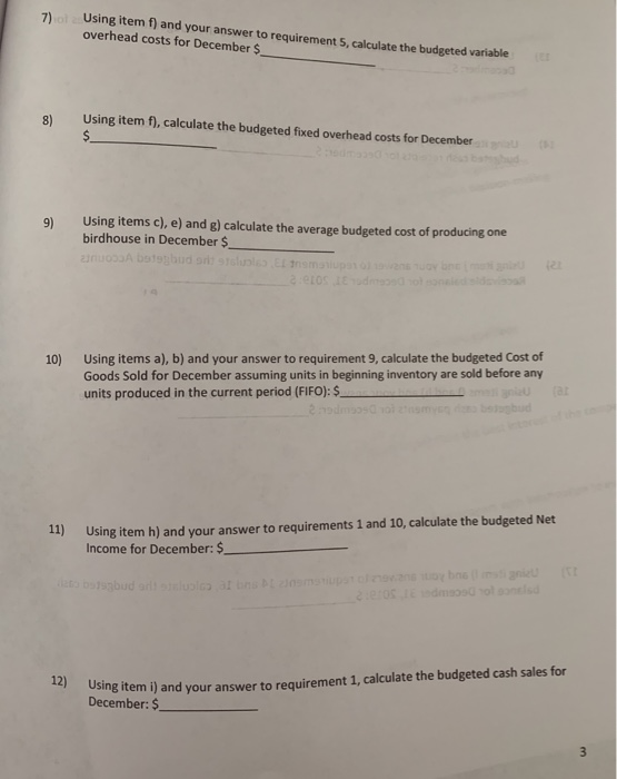 your answers on this document and then print. Assignments completed on folder