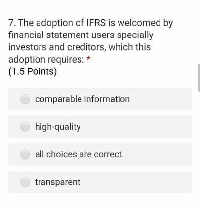 Please answer me quickly, I am on the exam 7. The