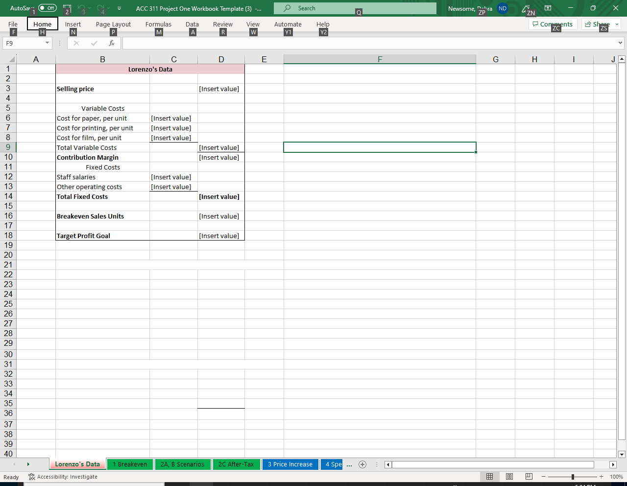 Hello, I need step by step help with my project, so I