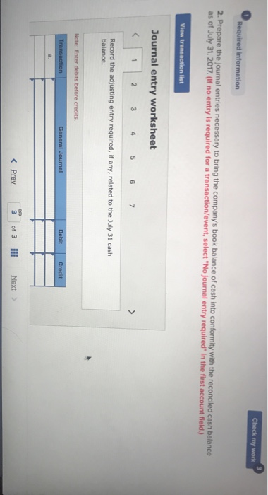 adjustments LO P3 [The following information applies to the questions displayed below)