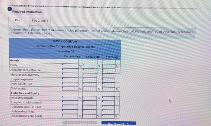 below. (Algo) [The following information applies to the questions displayed below. Simon