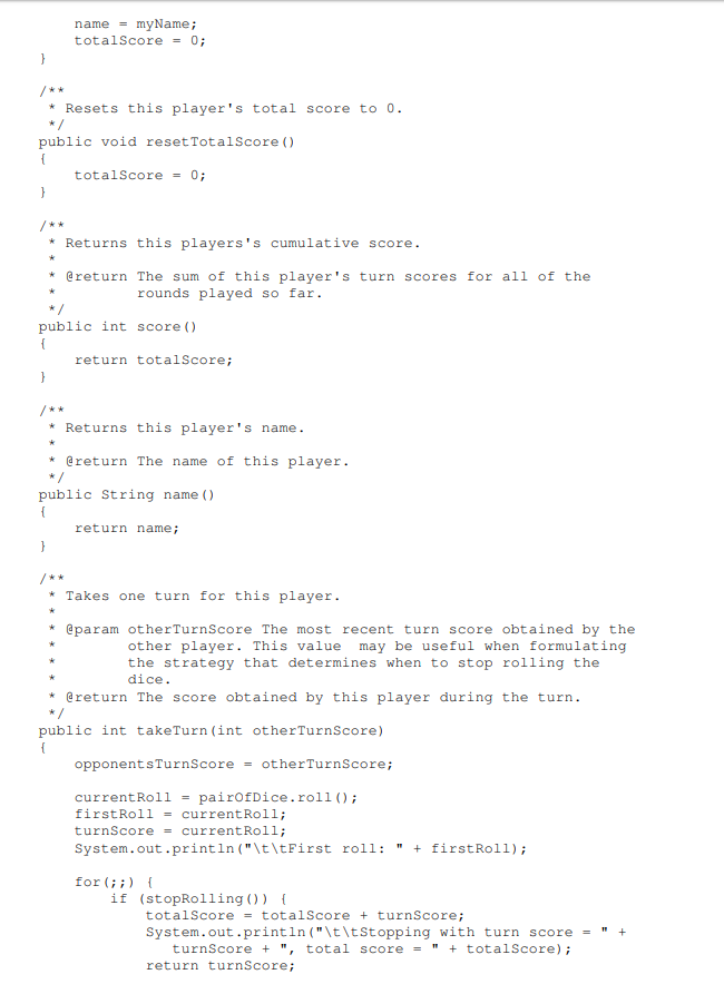 objects. Write the appropriate line of Java here: (1 mark) b) We