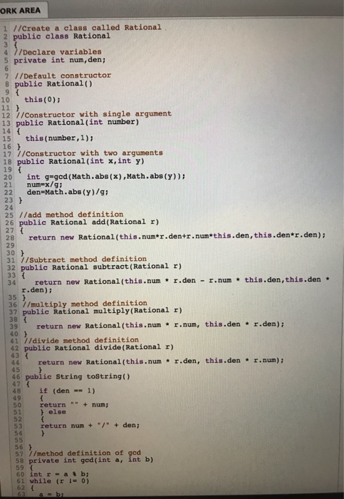 to fix this code. Dont give code like this. 10.7: Define a