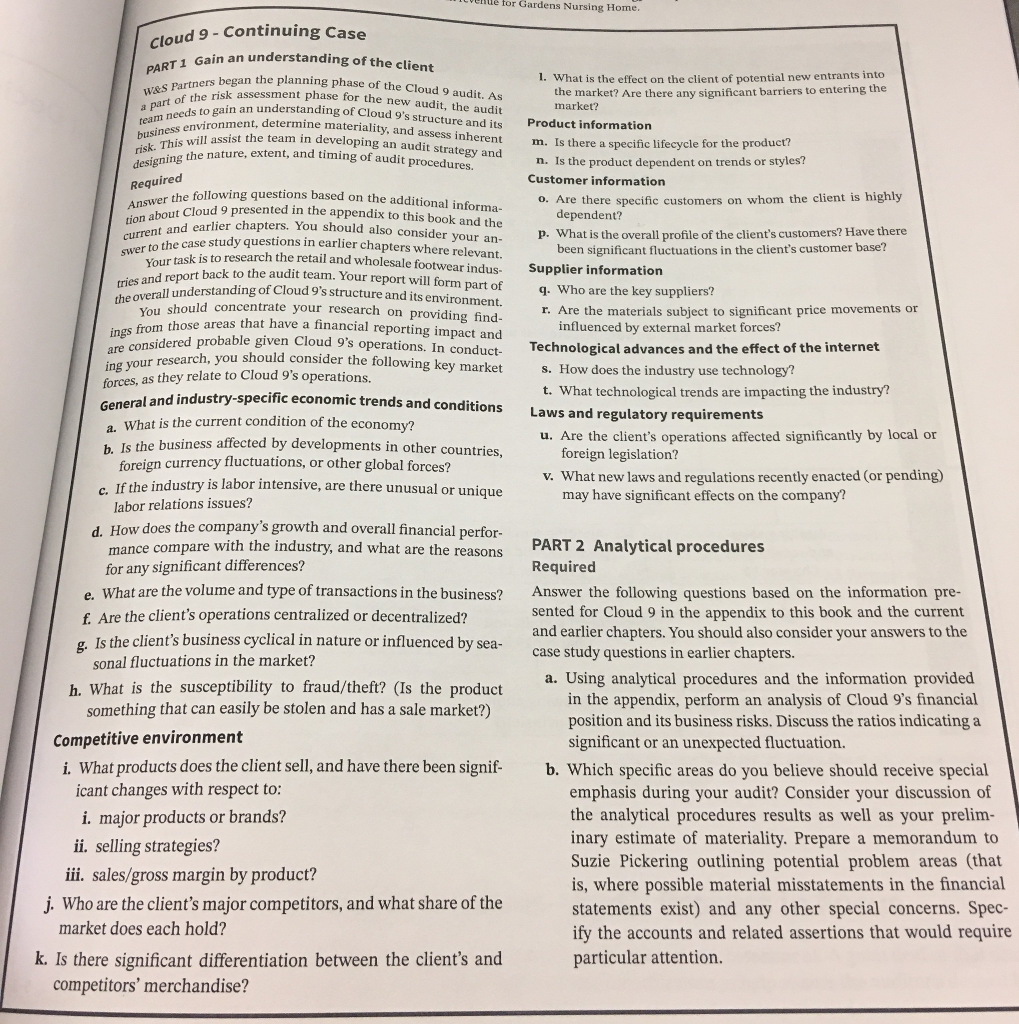 I just need help with A & B on part two. ud