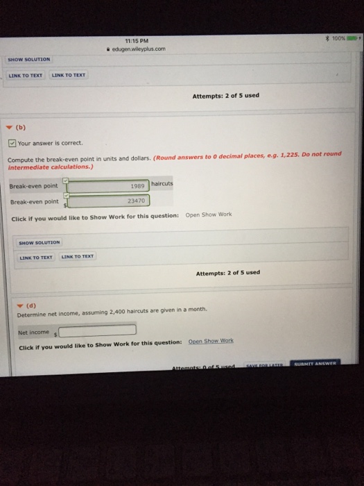 18-1A Stephen Thorne owns the Fredonia Barber Shop. He employs 6 barbers