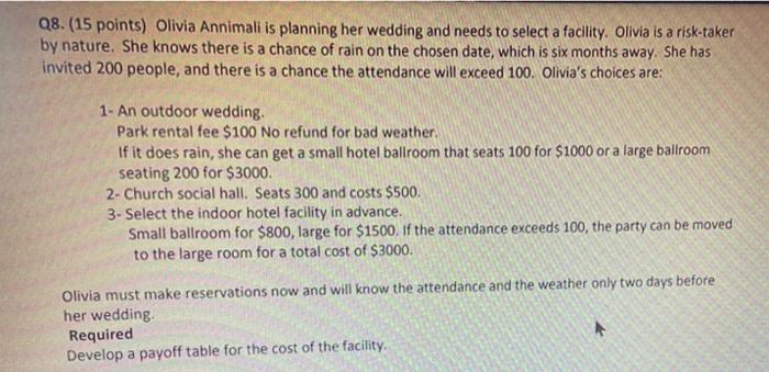 No paperwork. please do it on excel with proper formulas step by