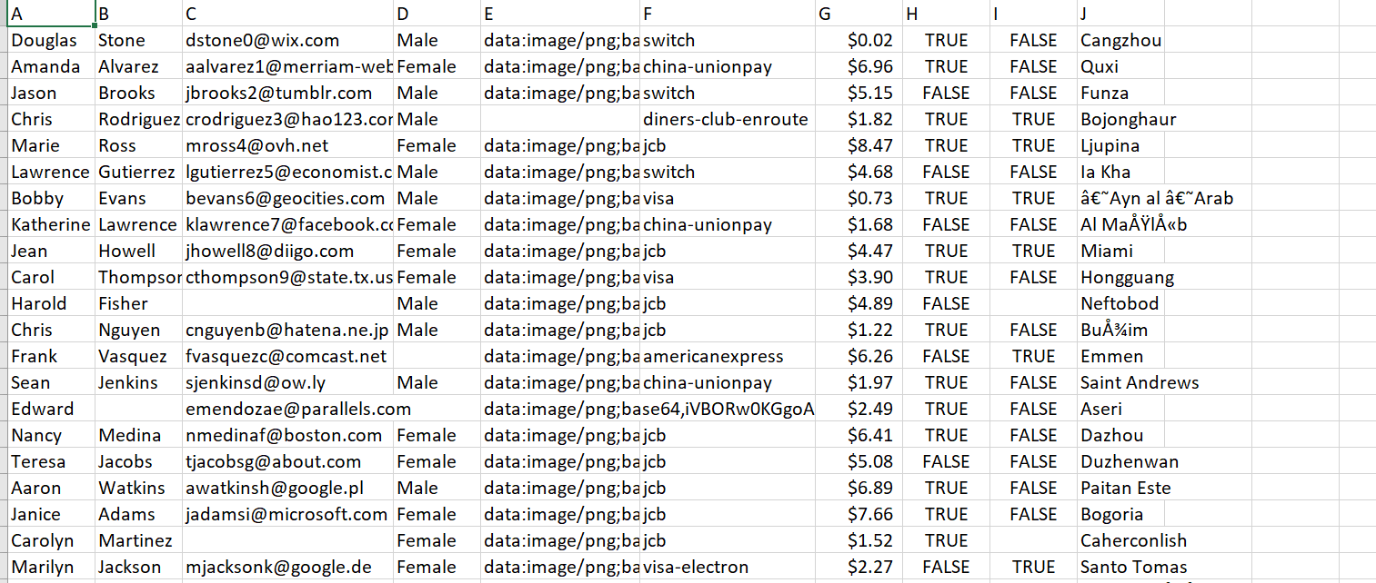 Create a Java application that will consume a CSV file, parse the