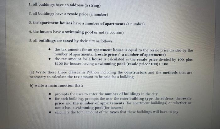 the compiler thank you Exercises 2: Given the following class hierarchy, where