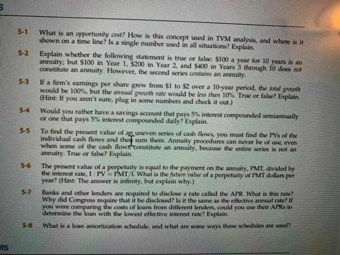 can you answer question 5-1, 5-2, 5-6, 5-7 please U) 5-1 5-2