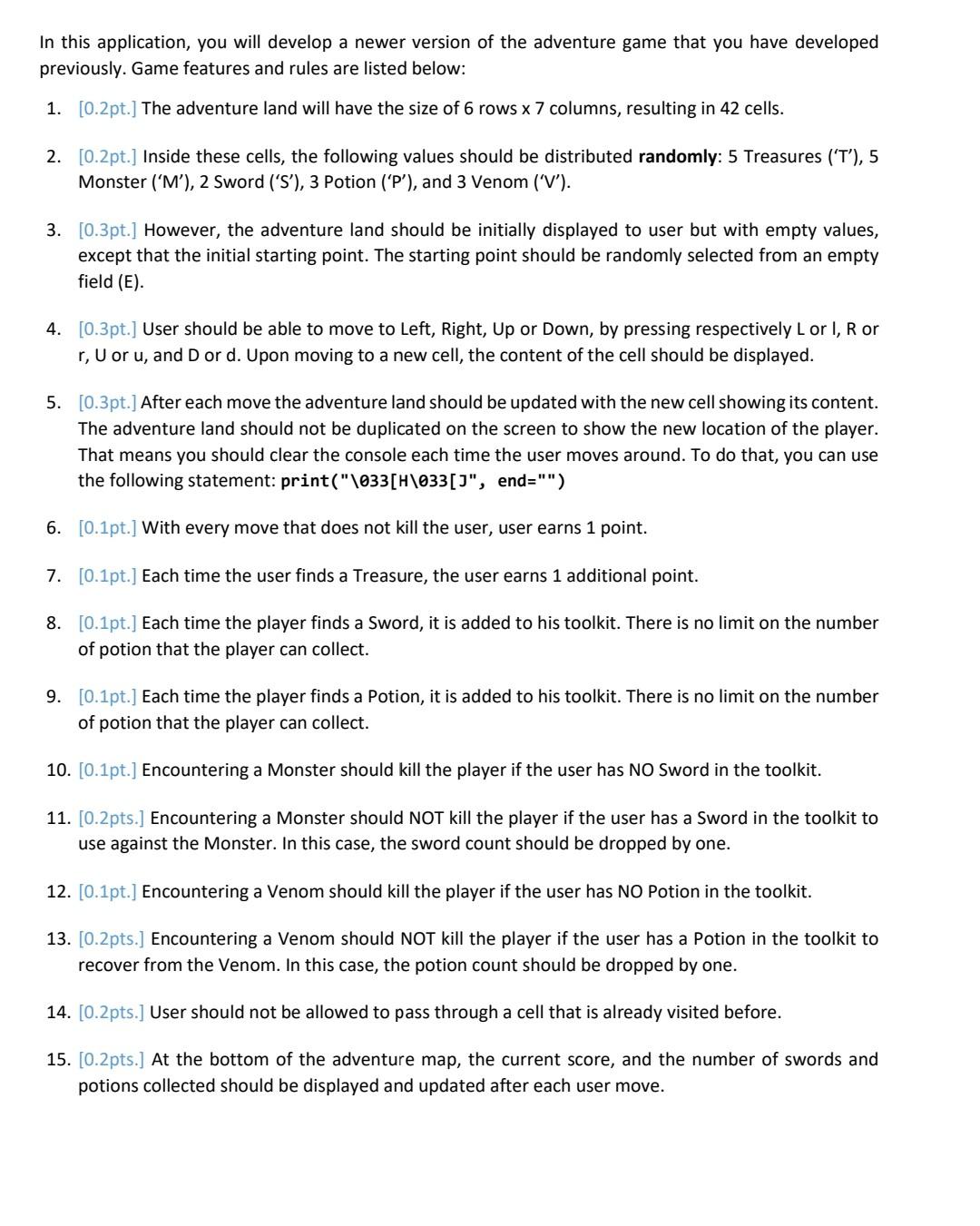  In this application, you will develop a newer version of the