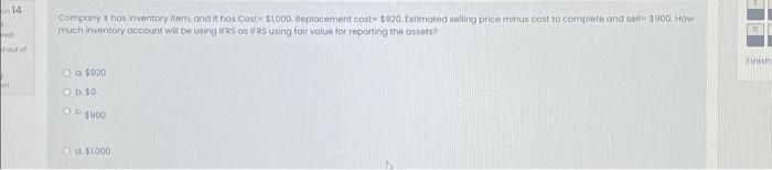  much inventory occount wes be using ir A, as if 25