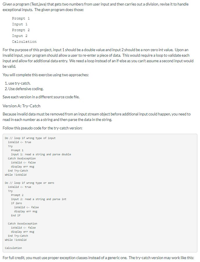 Introduction to JAVA Project: I need help with my homework this week.