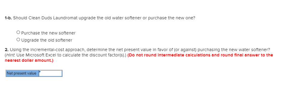 industrial water softener that enhances the water quality used in its washing