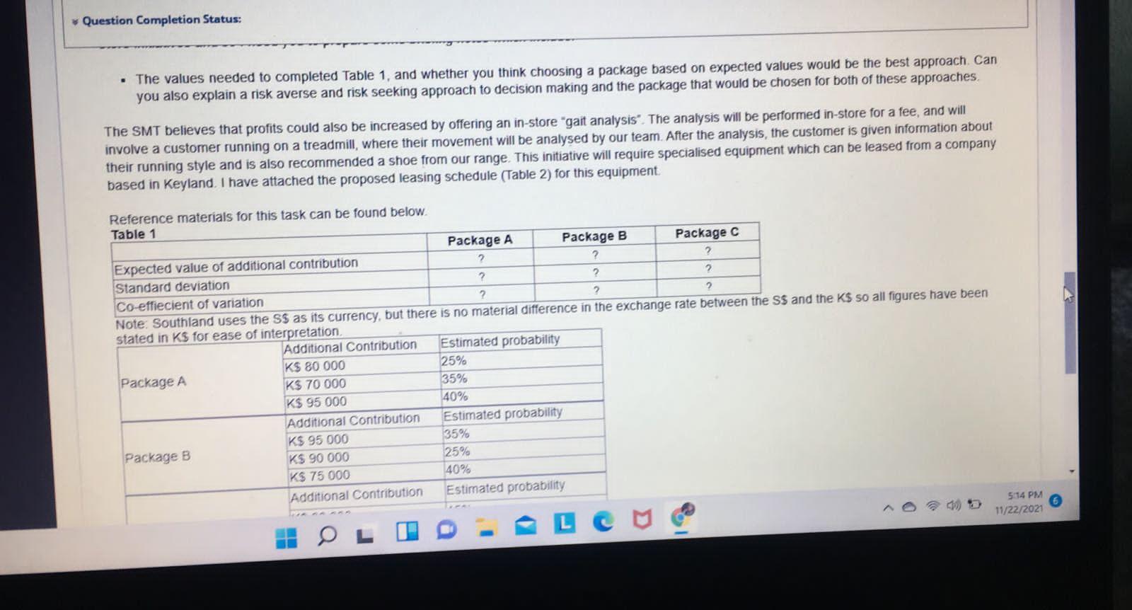 November 2021 and the South City store has been operating for a