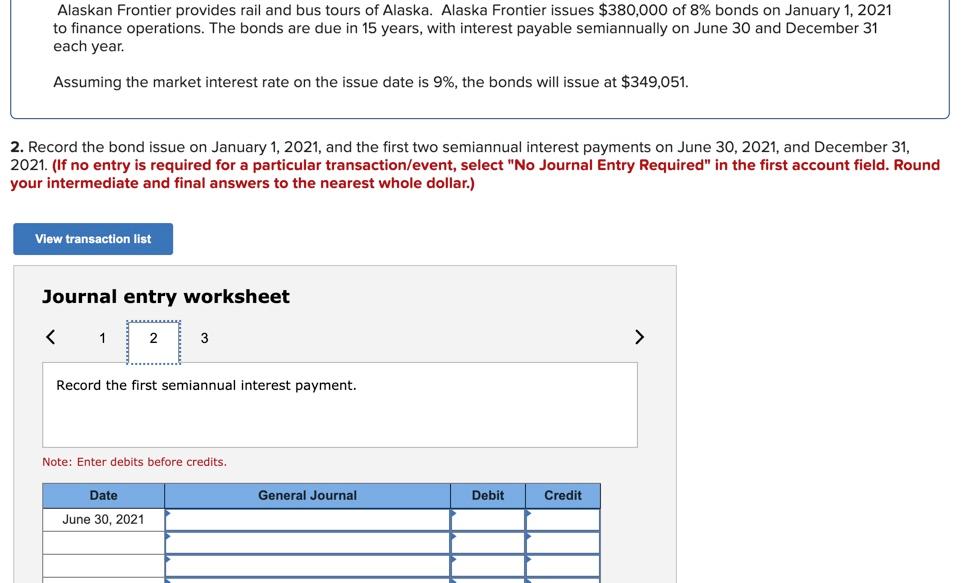  Help me please, it's due at midnight. Alaskan Frontier provides rail