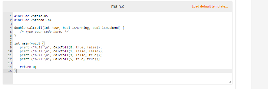 The time in the first parameter will just be hour number in