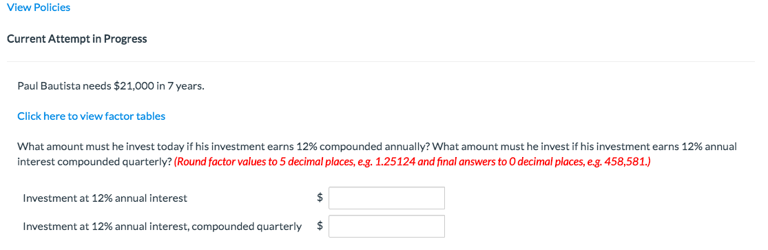 Super confused plz help! View Policies Current Attempt in Progress Paul Bautista